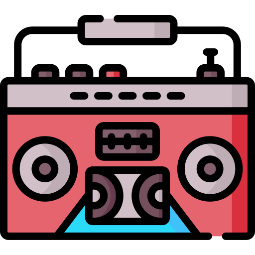 boombox grátis ícone boombox grátis ícone