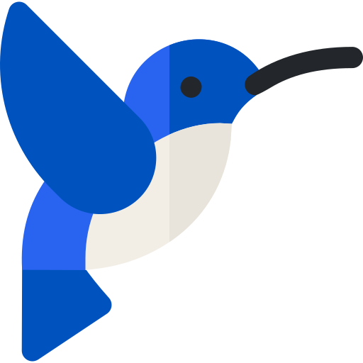 Colibrí icono gratis