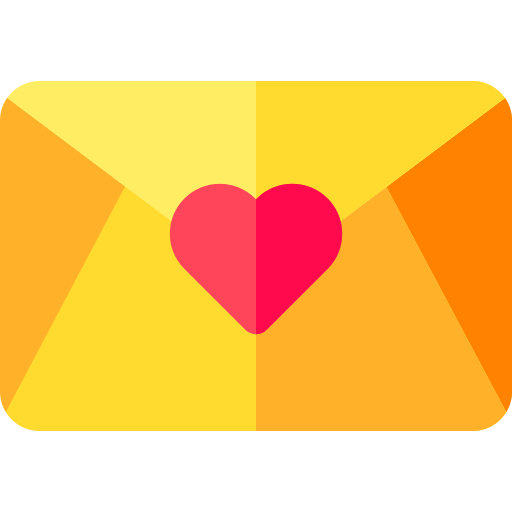 Carta de amor grátis ícone Carta de amor grátis ícone