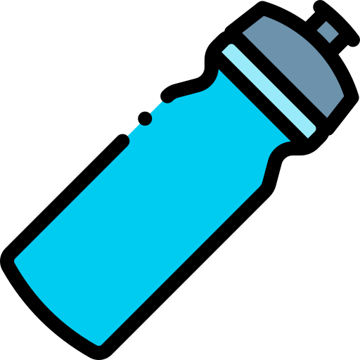 Bottle Detailed Rounded Lineal color icon