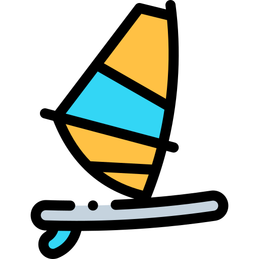 windsurfing icono gratis