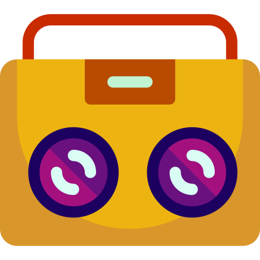 boombox icono gratis