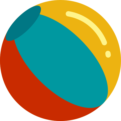 Beach ball Special Flat icon