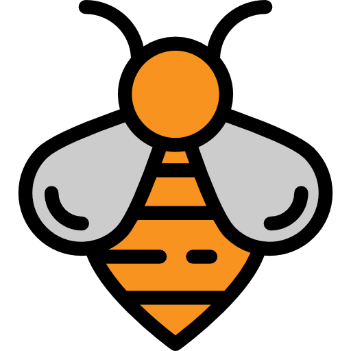 abeja icono gratis