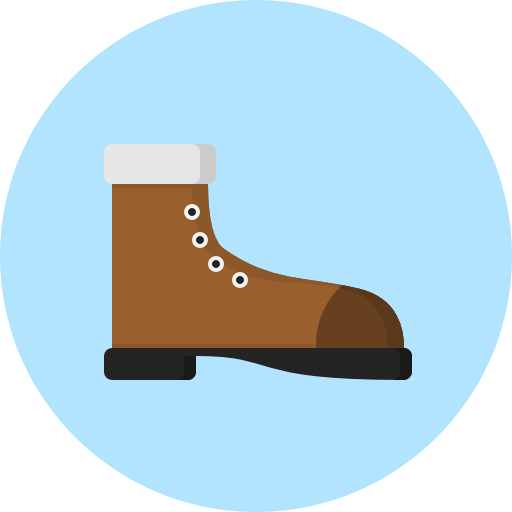 Boot Pixel Perfect Flat icon
