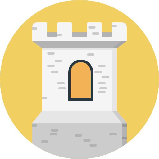 castillo icono gratis