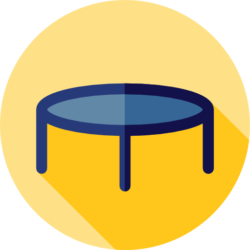 trampolín icono gratis