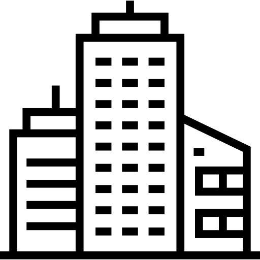 Paisaje Urbano Iconos Gratis De Edificios 1456