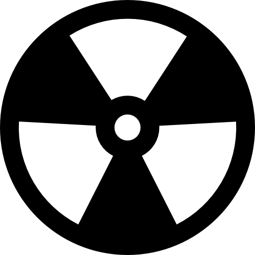 Radiation - free icon