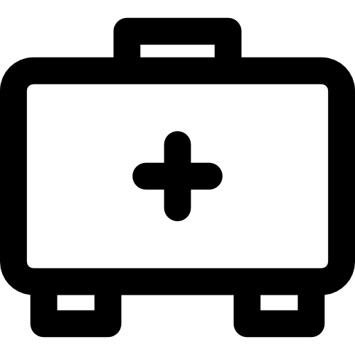 trousse de premiers secours Icône gratuit