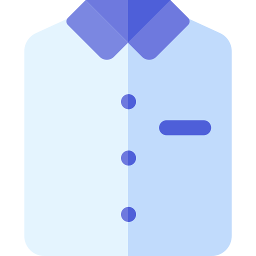 Shirt Basic Rounded Flat icon