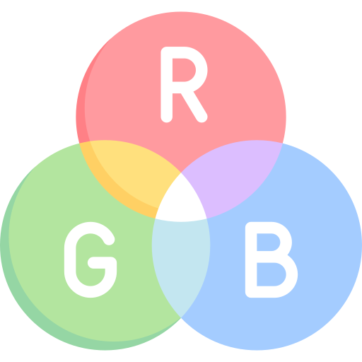 Rgb icono gratis