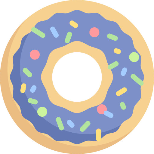 Rosquilla icono gratis