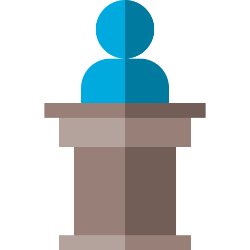 discours Icône gratuit