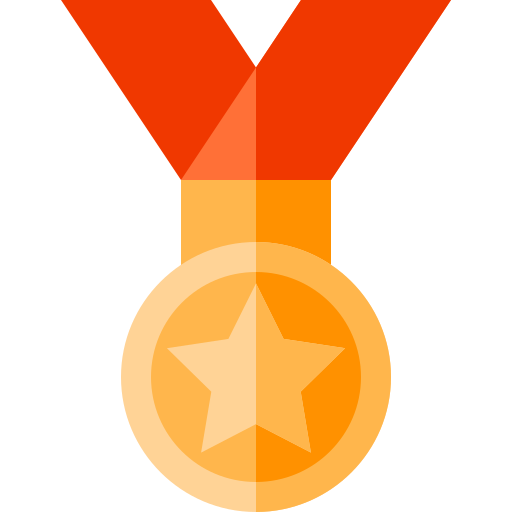 Medal Basic Straight Flat icon