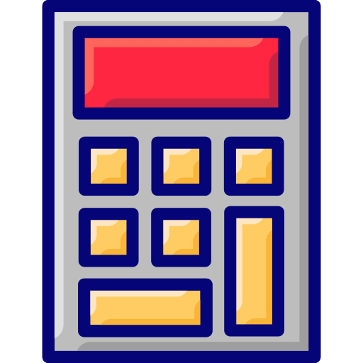 Calculator SBTS2018 Lineal Color Icon