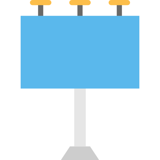 panneau d'affichage Icône gratuit panneau d'affichage Icône gratuit