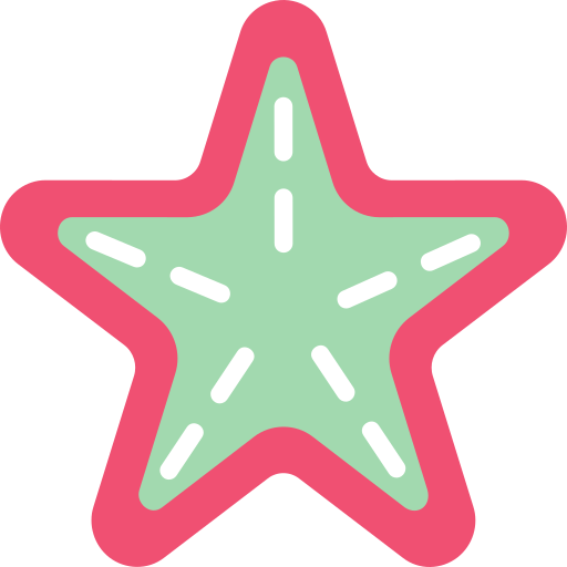 Icono De Estrella De Mar Sbts Flat