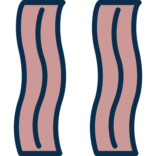 Bacon grátis ícone Bacon grátis ícone
