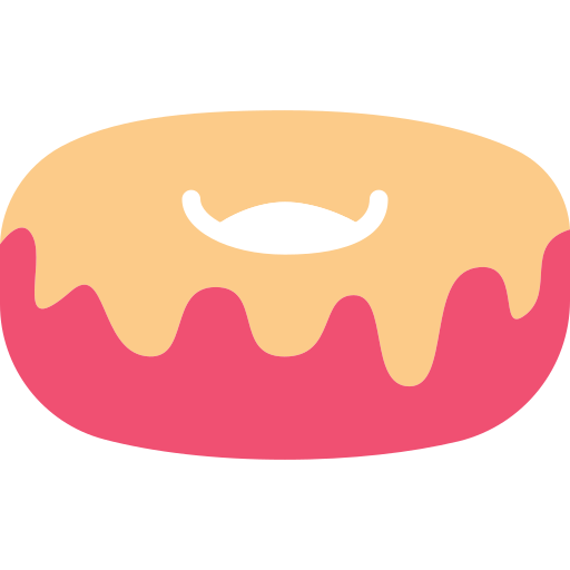 Rosquilla icono gratis