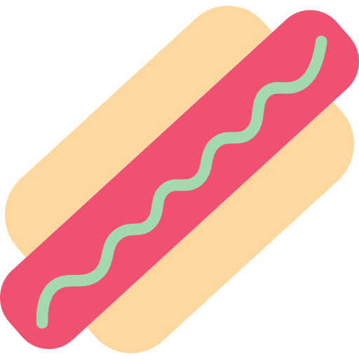 hot dog icono gratis