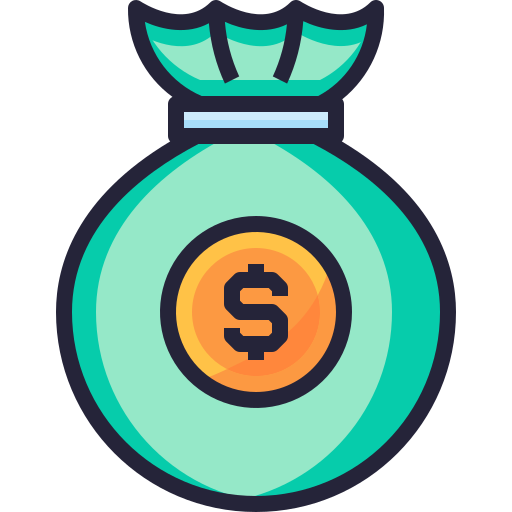 돈 가방 무료 아이콘