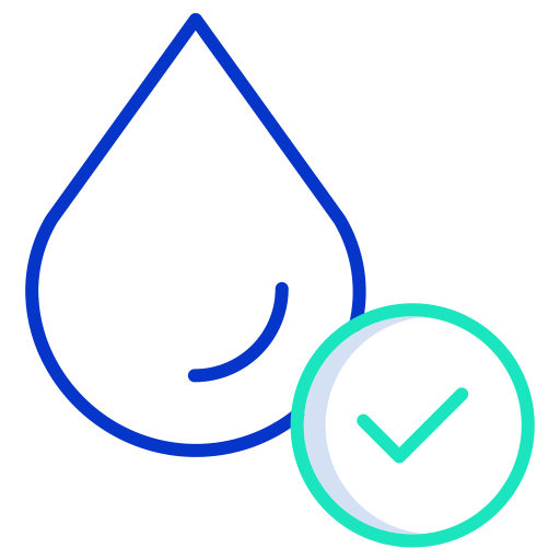 Agua limpia icono gratis