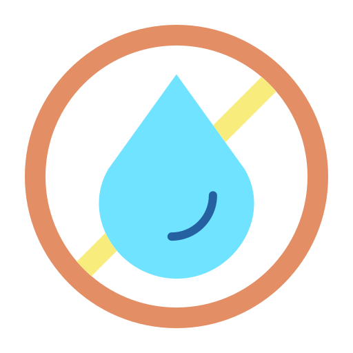 No water Icongeek26 Flat icon