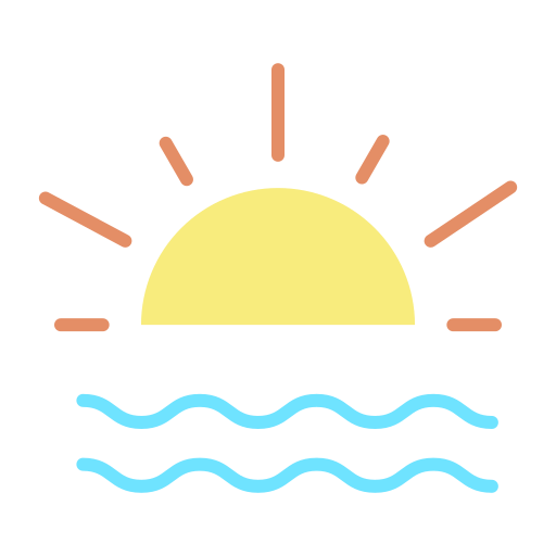 Sunset Icongeek26 Flat Icon