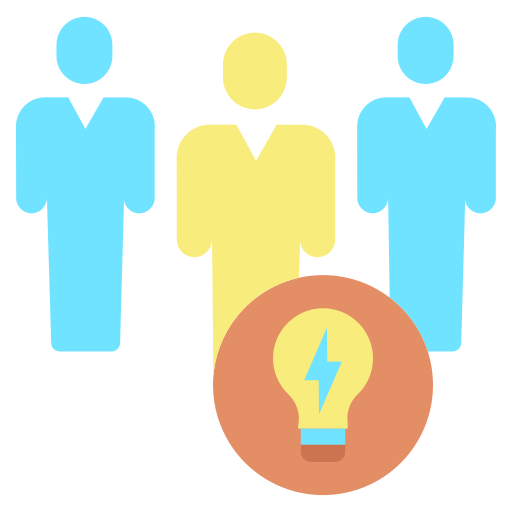 Empresarios icono gratis