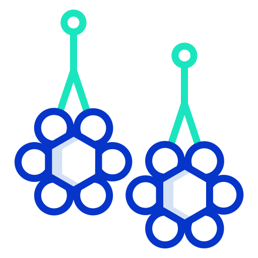 des boucles d'oreilles Icône gratuit des boucles d'oreilles Icône gratuit