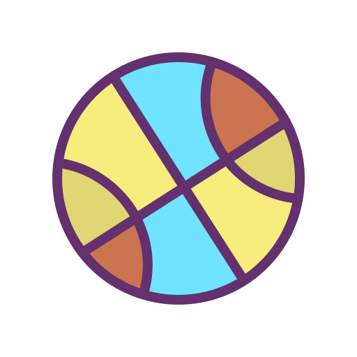 Basketball Icongeek26 Linear Colour icon