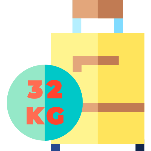 Baggage Basic Straight Flat icon