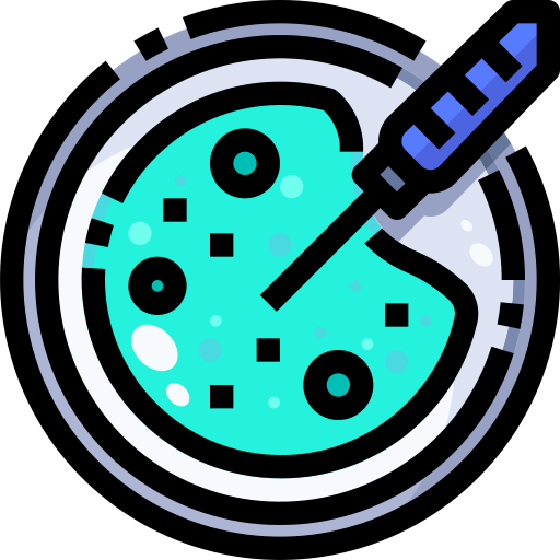 Bacteria free icon Bacteria free icon