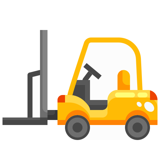 Forklift free icon Forklift free icon