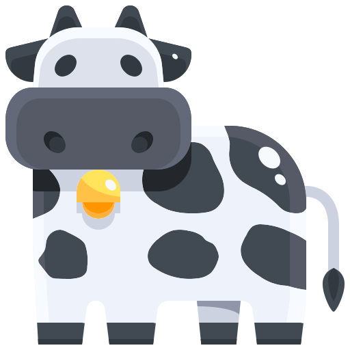 Vaca icono gratis