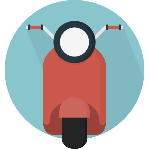 moto icono gratis