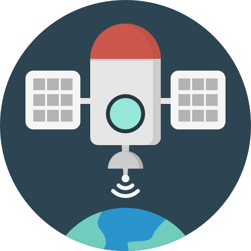 satélite icono gratis