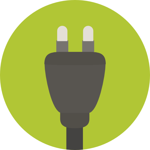 Plug free icon Plug free icon