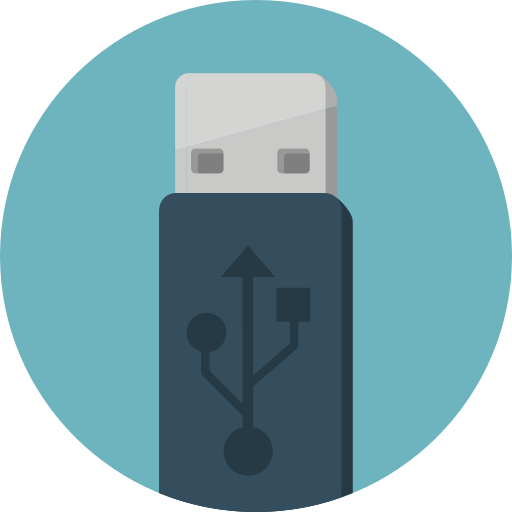 memoria usb icono gratis