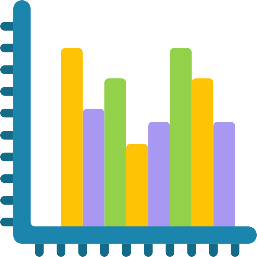 Bar chart - Free business and finance icons