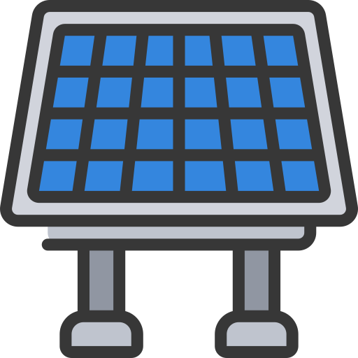 Panel solar icono gratis