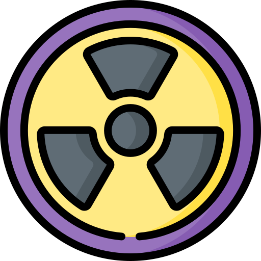 Radioactivo icono gratis