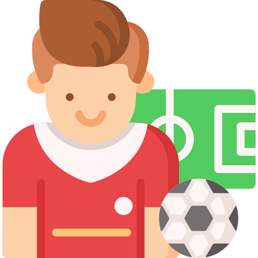 Futbolista icono gratis