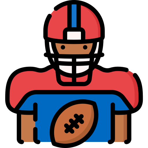 El jugador de rugby icono gratis El jugador de rugby icono gratis