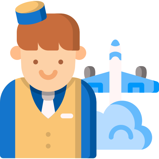 flugbegleiter kostenlos Icon