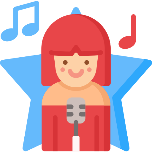 Cantante icono gratis