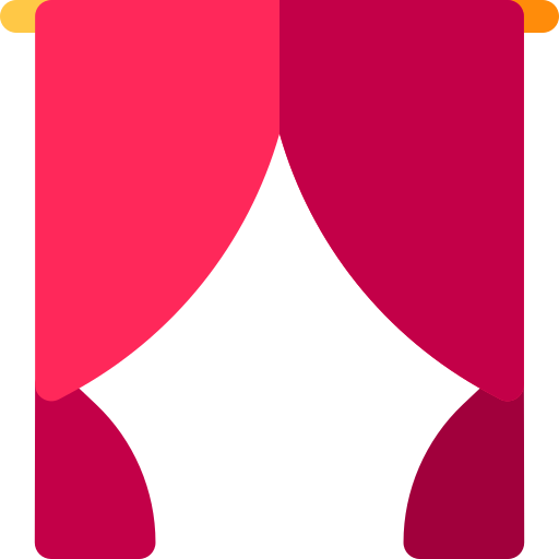 rideaux Icône gratuit