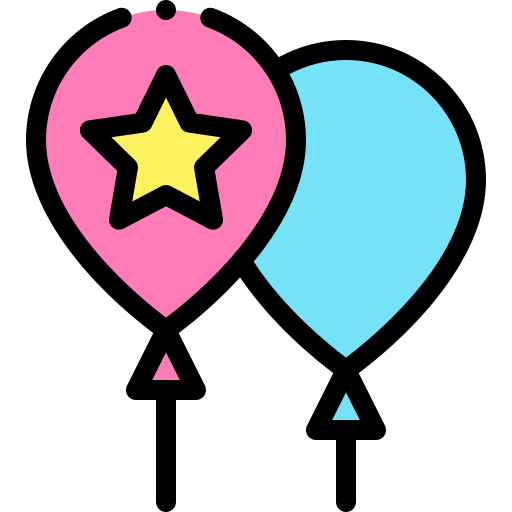 Balloons free icon Balloons free icon