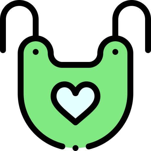 턱받이 무료 아이콘